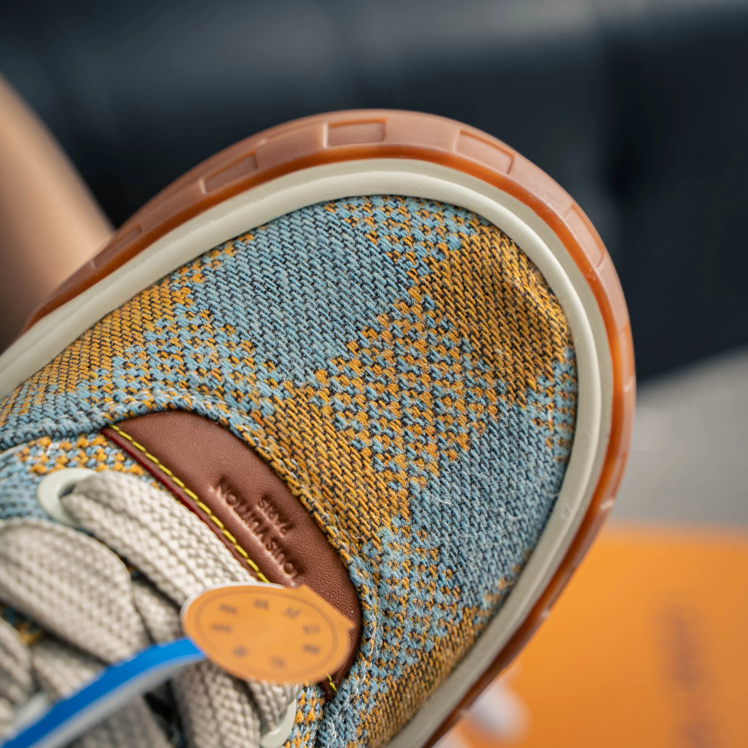 LV tilted ， Shoes，Sneakers， Shoes，Skate Shoes~~ Sneakers， LV Shoes ， Cushioning TPU Vuitton ，